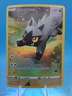 Poochyena GG33/GG70 Crown Zenith Galarian Gallery Holo Rare Pokemon TCG NM - Image 1