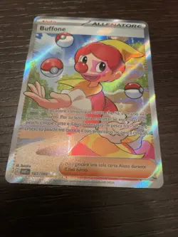 POKEMON CARD BUFFONE 163/086 FUOCO BIANCO ITALIANA NM - Image 1