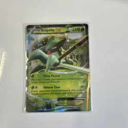 Pokemon TCG Sceptile EX XY Ancient Origins Ultra Rare Holo 170 HP 7/98 Card - Image 1