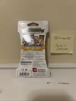 Pokemon Legendary Treasures Booster Pack SEALED in Original Reshiram Packaging - Image 3