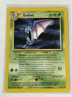 Golbat 29/64 Neo Revelation - Uncommon Pokemon Card - Image 1