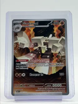 GARGANACL 2025 POKEMON MEGA EVOLUTION ILLUSTRATION RARE B 147/132 Q6011 - Image 1