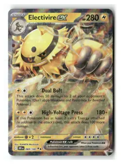 Electivire ex 069/182 Double Rare Destined Rivals Pokemon Near Mint - Image 1