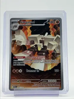 GARGANACL 2025 POKEMON MEGA EVOLUTION ILLUSTRATION RARE A 147/132 Q6011 - Image 1