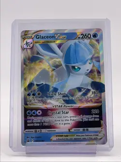 GLACEON VSTAR 2022 POKEMON SWORD & SHIELD BLACK STAR PROMO C #SWSH197 Q6011 - Image 1