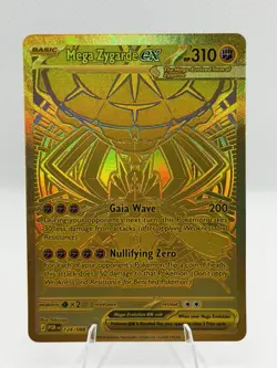 Pokemon Perfect Order Mega Zygarde EX Gold Mega Hyper Rare 124/88 - Image 3