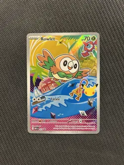 Pokemon TCG Rowlet MEP 043 First Partners! NM Condition! See Description! - Image 1