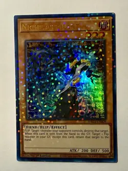 Night Assailant - HAC1-EN009 - Ultra Rare - 1st Edition (Duel Terminal) Yugioh - Image 1