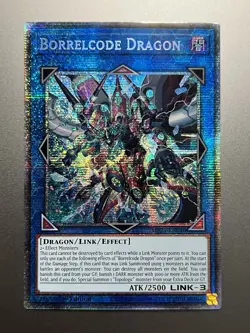 Yugioh - Borrelcode Dragon Starlight Rare MP25-EN040, Near Mint, 1st Edition - Image 1