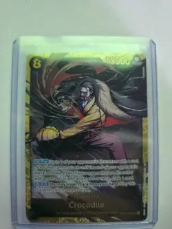 Crocodile OP14-120 SEC Foil One Piece TCG Baroque Works English NM - Image 1