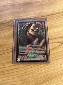 One Piece OP14-079 Crocodile Alt Art Leader – The Azure Sea’s Seven English NM - Image 2