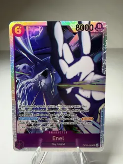 Enel OP15-060 SR One Piece Adventure On Kami’s Island NM - Image 1