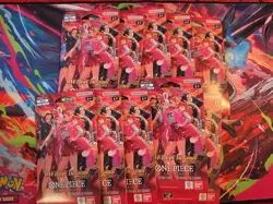 One Piece Heroines Edition EB-03 Sleeved Booster Pack Lot Of 10 In Hand New - Image 1