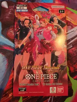 One Piece Heroines Edition EB-03 Sleeved Booster Pack Lot Of 10 In Hand New - Image 2