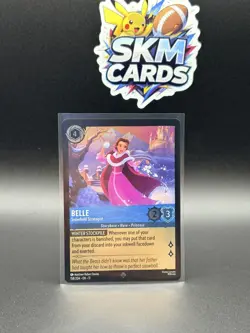 Disney Lorcana Winterspell, Belle - Snowfield Strategist, 158/204, Foil - Image 2