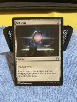 Magic The Gathering Sol Ring Artifact Commander 2021 Card 263 English - Image 1