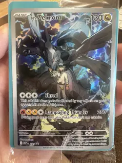 N’s Zekrom Ascended Heroes Promo 031 SEALED Pokemon Card TCG - Image 1