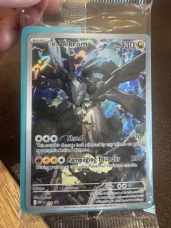 N’s Zekrom Ascended Heroes Promo 031 SEALED Pokemon Card TCG - Image 2