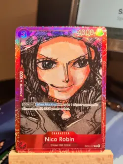 Nico Rbin Op01-017 Premium Card Collection One Piece Film Red Edition NM TCG - Image 1