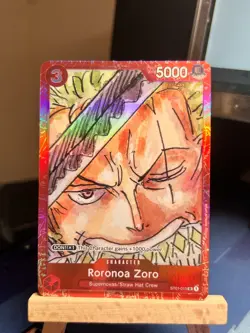 One Piece Roronoa Zoro Premium Collection Film Red ST01-013 Promo Card NM - Image 1