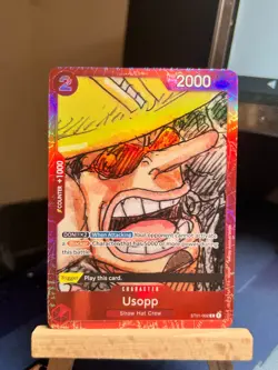 Usopp ST01-002 Premium Card Collection One Piece Film Red Edition NM TCG - Image 1