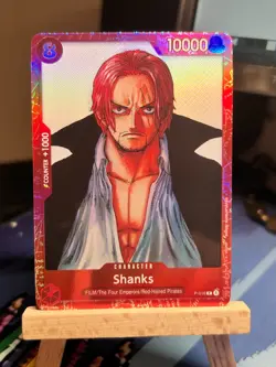 Shanks P-016 Premium Card Collection One Piece Film Red Edition NM TCG - Image 1