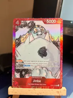 Jinbe Op01-014 Premium Card Collection One Piece Film Red Edition NM TCG - Image 1