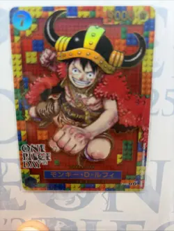 ONE PIECE card "Lego Luffy" - ONE PIECE DAY 25 promo Luffy P-110 2025 sealed - Image 1