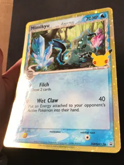 3 X JUMBO Pokemon Cards Mimikyu Light Toxtricity Hydreigon Celebrations 2021 - Image 3