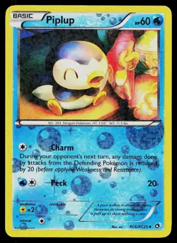 Pokemon Card - Piplup Legendary Treasures: Radiant Collection RC6/RC25 Holo - Image 1