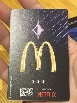 Mcdonalds Jinu Demon Card - Image 2