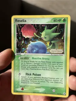 Pokemon Roselia 42/92 Legend Maker Reverse Holo Uncommon 60HP 2006 TCG Card - Image 3