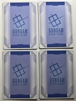 Gundam Trading Card Game 4x Sinanju Foil ST03-001 NM [SET OF 4] NM - Image 2