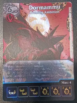 Dice Masters - Dormammu - Burning Ambition - foil event prize card - Image 1