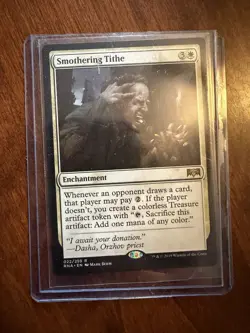Smothering Tithe NM MTG NON Foil Ravnica Allegiance Regular - Image 1