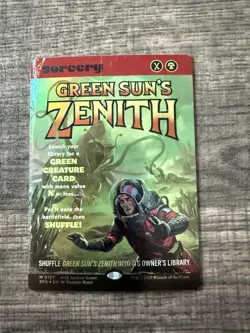 Green Sun’s Zenith- Special Guests Foil Magic The Gathering - Image 1