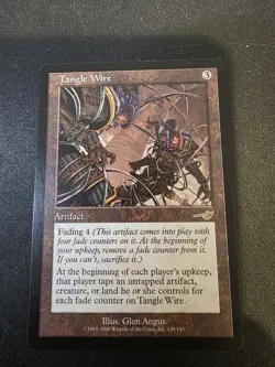 Tangle Wire Nemesis Artifact Glen Angus Regular English 139/143 MTG - Image 1