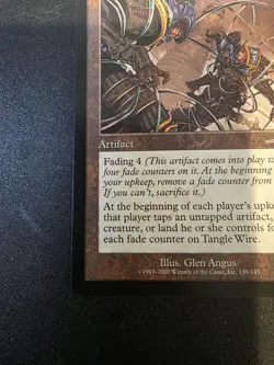 Tangle Wire Nemesis Artifact Glen Angus Regular English 139/143 MTG - Image 4