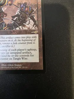 Tangle Wire Nemesis Artifact Glen Angus Regular English 139/143 MTG - Image 5