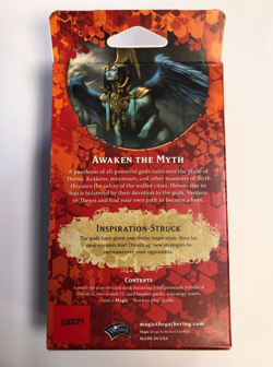 Sealed Born of the Gods INSPIRATION-STRUCK Intro Pack UB Deck + 2 Boosters 2014 - Image 2