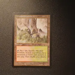 Wooded Foothills Onslaught Rare LP Magic the Gathering MTG - Image 1