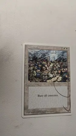 Mtg Wrath Of God 5th Edition Signed - Image 2
