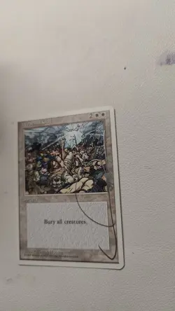 Mtg Wrath Of God 5th Edition Signed - Image 3