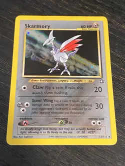 Pokemon Card - Skarmory Neo Genesis Holo Rare Card 13/111 - Image 2