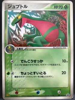 Grovyle 081/PCG-P McDonald’s Promo Rare Pokemon Card Japanese NINTENDO Japan F/S - Image 1