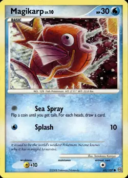 MAGIKARP 65/100 COMMON STORMFRONT POKEMON LP - Image 1