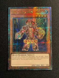 Yugioh- Bujin Yamato RA04-EN209 - Quarter Century Secret Rare - Near Mint - Image 1