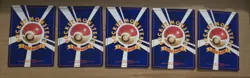 5 Pocket Monster Game Pokemon Cards 1996 Nintendo Japanese - Image 2