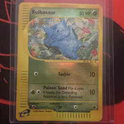 Pokemon Bulbasaur 095/165 Expedition Base Set Reverse Holo Common Basic ENG - Image 1
