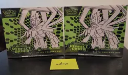 **READ** Pokemon TCG Perfect Order *Pokemon Center* ETB Elite Trainer Box (x2) - Image 1